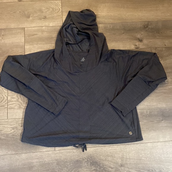 Prana Inigma Hoodie Gray SZ Small F32 - Picture 6 of 9